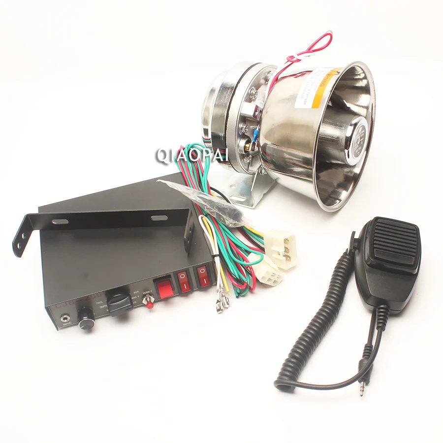 Универсальный автомобильный звуковой сигнал 12 в 9 звуковая полицейская сирена