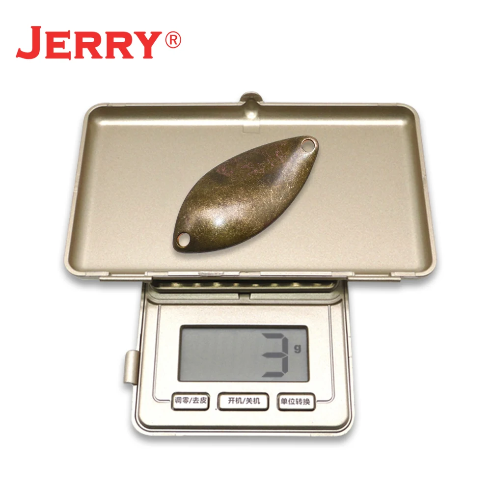 Jerry 0,6 г, 1,2 г, 1,8 г, 2,8 г, микро ложки, спиннинговые рыболовные приманки, металлическая приманка, латунная форель, приманки, Неокрашенная заготовка, pesca gliters DIY