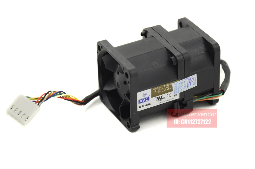 AVC 4056 DF04056B12U 4 см 12В 1.88A 4CM1U для серверного вентилятора HP 446633-001 457873-001 | Компьютеры и