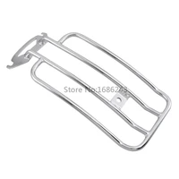 steel chrome moto solo seat luggage rear fender rack fits for harley 1998 2006 road king touring