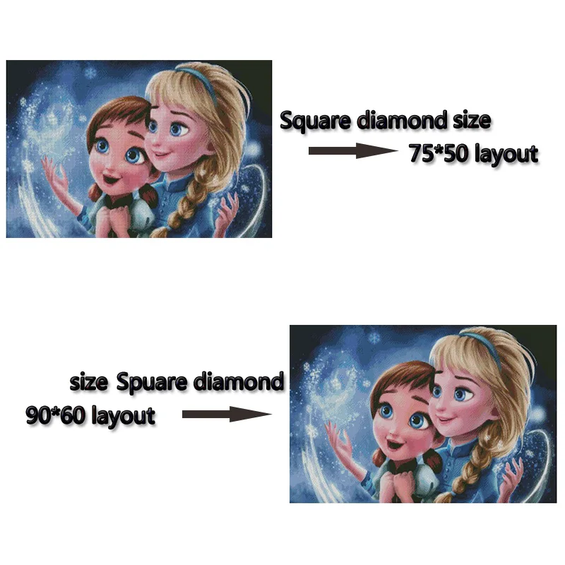 Новый diy Daimond живопись камни в форме ромба Стразы полная Алмазная вышивка двух