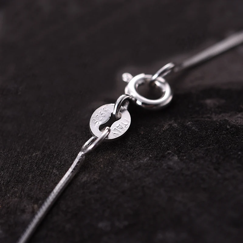 Lotus Fun реальные 925 серебро ручной работы Ювелирные украшения модные глянцевые