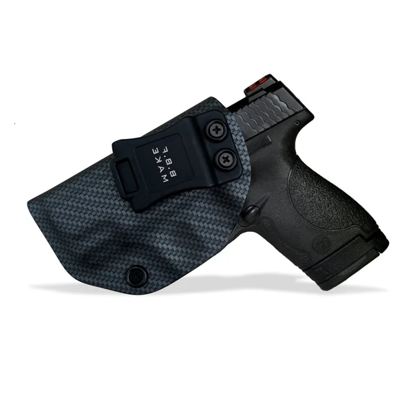 IWB/OWB кобура из углеродного волокна KYDEX Подходит для: M& P Shield 9 мм/. 40 s& w кобуры для пистолета Внутри Скрытого Ношения чехол для пистолета аксессуары - Цвет: MP9 For Left