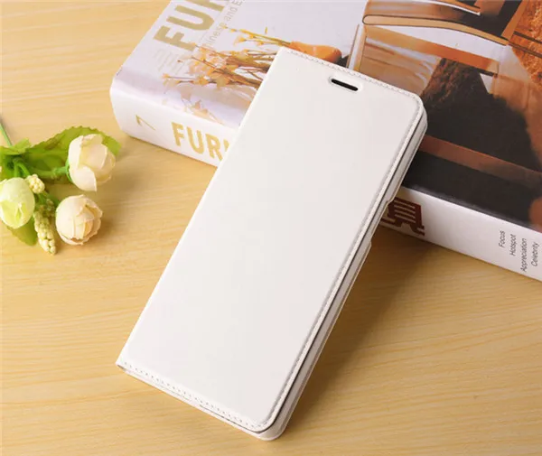Кожа флип чехол чехлы на для Xiaomi Redmi 4X 4A 4 Pro для Сяоми ксиоми Редми 4X 4A 4 про Роскошный чехол на для Xiaomi Redmi 4 pro 4x 4a Полный чехол книжка - Цвет: white stand case