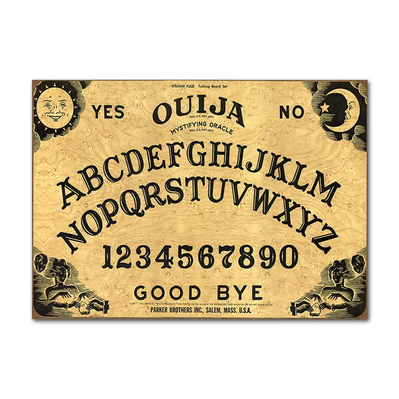 Picture A Ouija доски-плакаты настенные художественные принты Холст Живопись Домашний декор картины для спальни гостиной - Цвет: Picture A