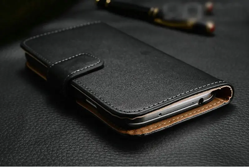 Чехол книжка из натуральной кожи для Samsung Galaxy Series S3 4 5 mini S6 S7 edge S8 Note8 3 Mega 6 3|Бамперы|
