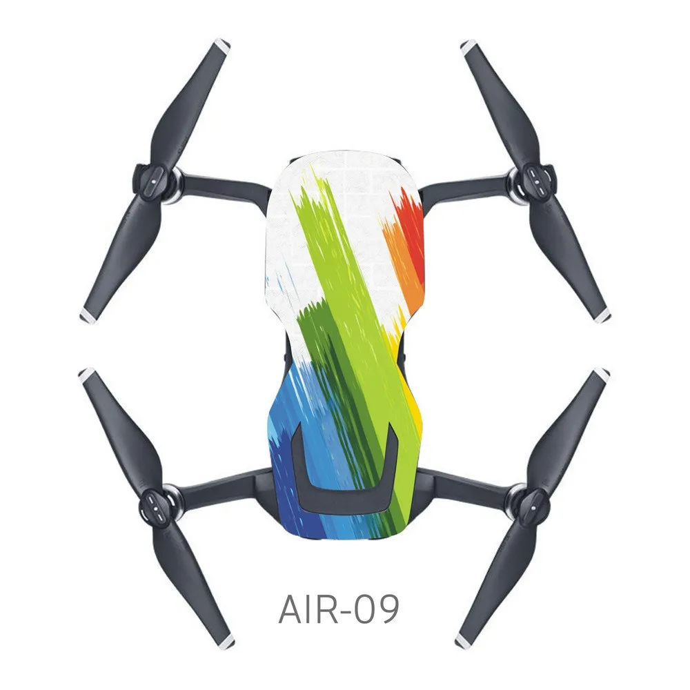 ПВХ водонепроницаемый стикер Drone корпус оболочки защиты кожи наклейки для DJI MAVIC AIR 6J11 Прямая поставка