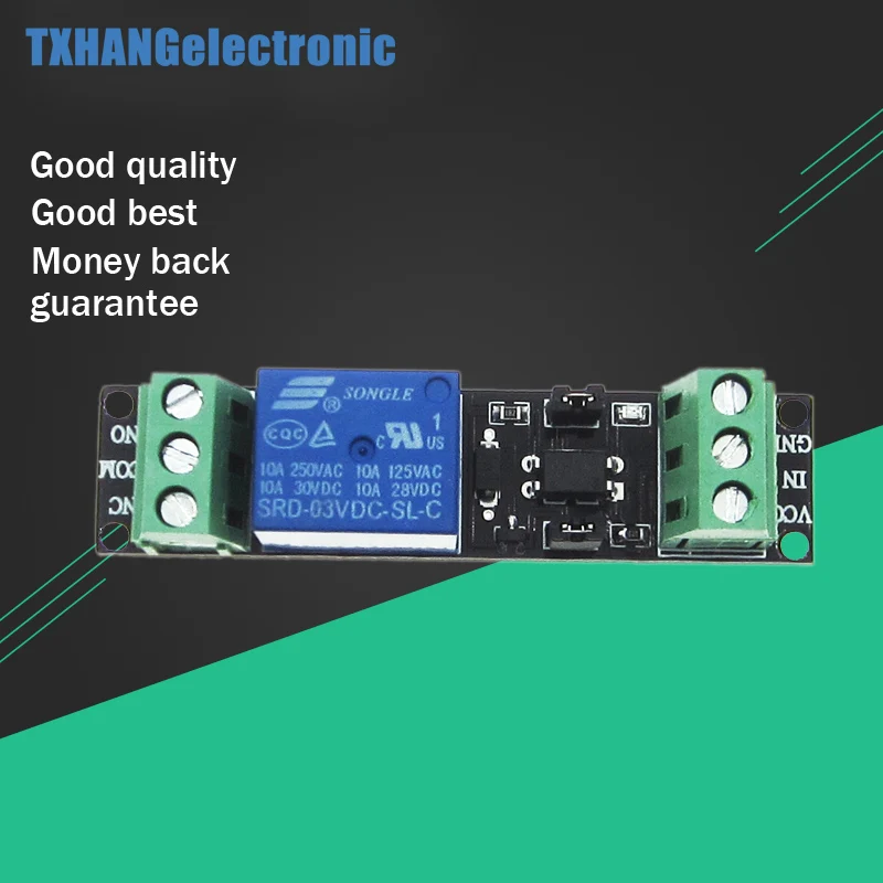 1 канал релейный модуль Плата расширения для Arduino высокого уровня оптопара
