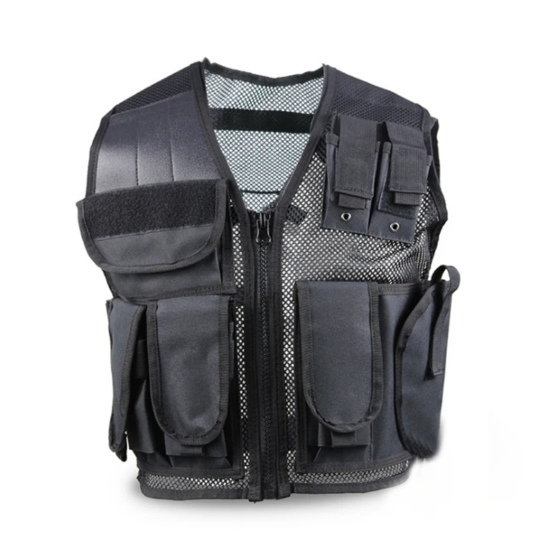 Жилет мужской тактический регулируемый армейский жилет без рукавов со