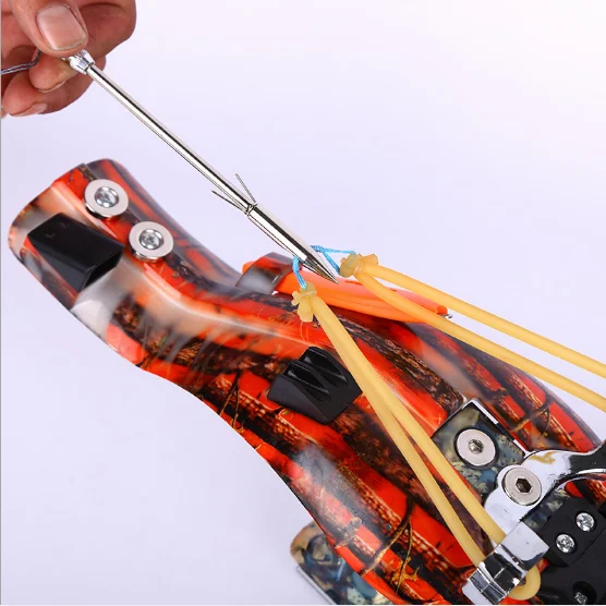 Высокоскоростная эластичная Рогатка для охоты и рыбалки стрельбы катапульта