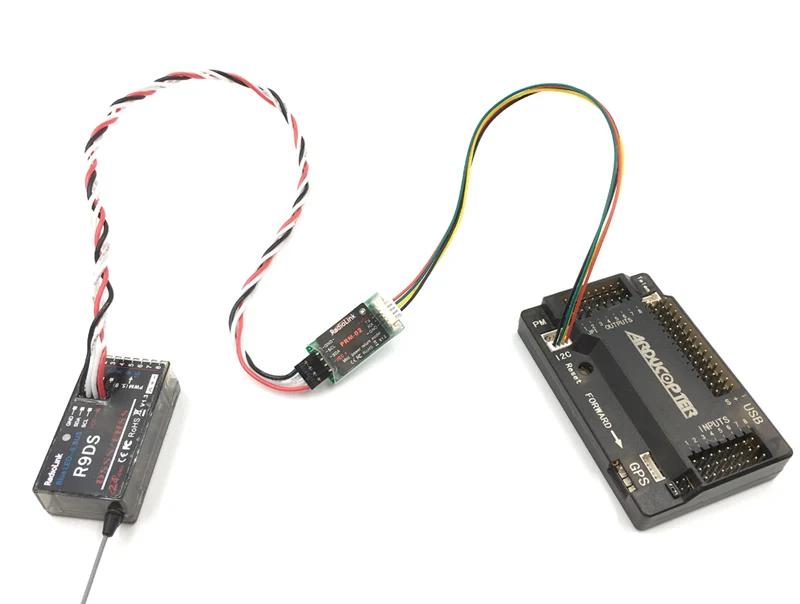 Новый стиль оригинальный radiolink OSD телеметрический модуль PRM 02 мини Мощность