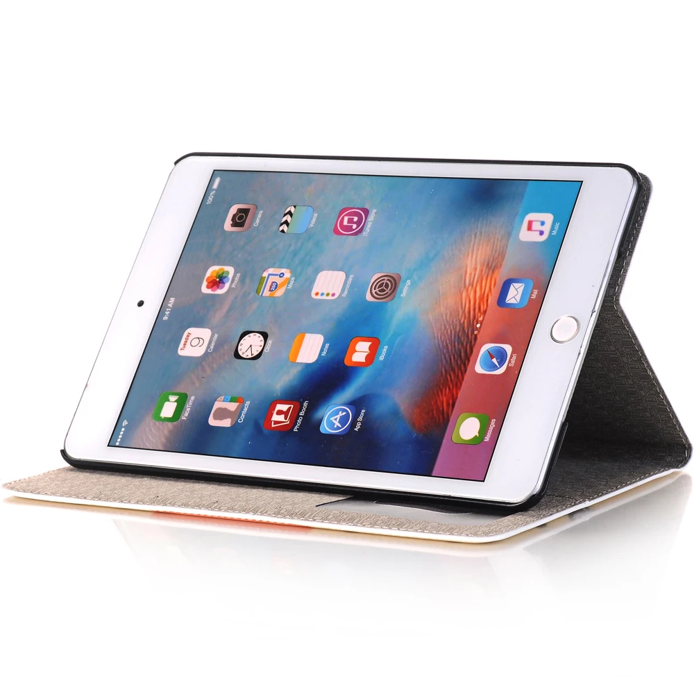 Mohini молодой Новый с модным рисунком милый мультфильм для Ipad mini 4 Стенд Слот карты