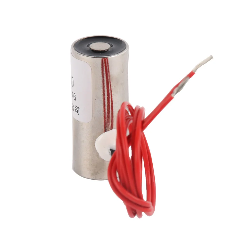 Чашки Всасывания DC Электромагнит 24 В Электрический патрон миниатюрный Force 1 кг