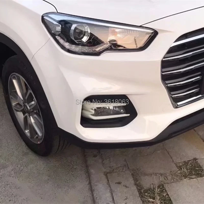 Передняя и лампа заднего противотуманного фонаря для Hyundai ix35 2018 защитная рамка