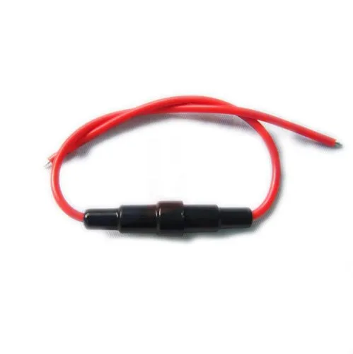 F01896 5x20 мм 20AWG держатель предохранителя AGC линейного винтового типа с проводным