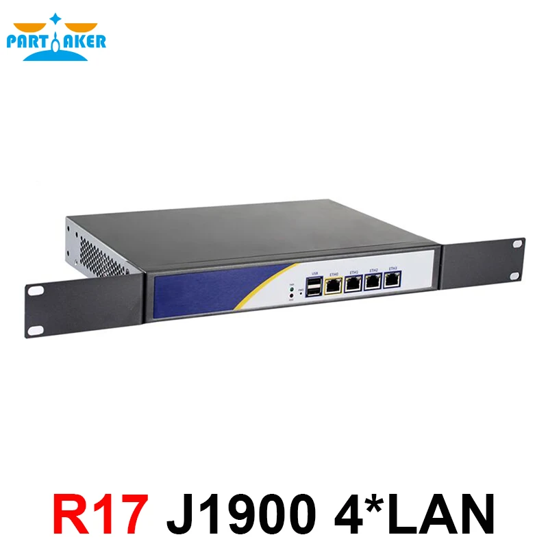 J1900 Мини ПК брандмауэр оборудование с 4 * Intel 82583V LAN поддержка pfsense appliance | Компьютеры