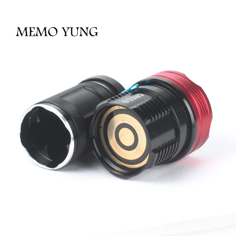 Powerful Flashlights SKYRAY King 10T6 LED Torch 10x CREE XM-L T6 LED Flashlights Torch – 20000 Lumens, Ideal for 18650 Battery image 4