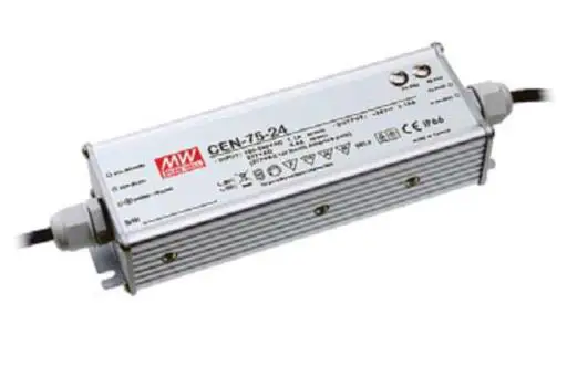 

Светодиодный водонепроницаемый источник питания Meanwell PFC CEN-75-15 75W 15V5A