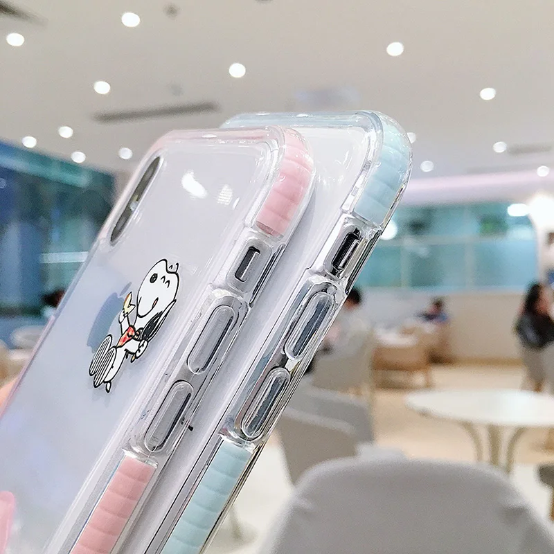 Милый Пёс из мультфильма птица чехол для iPhone X XR XS Max для iPhone 11Pro Max 6 6s 7 8 plus Мягкий силиконовый чехол на заднюю панель
