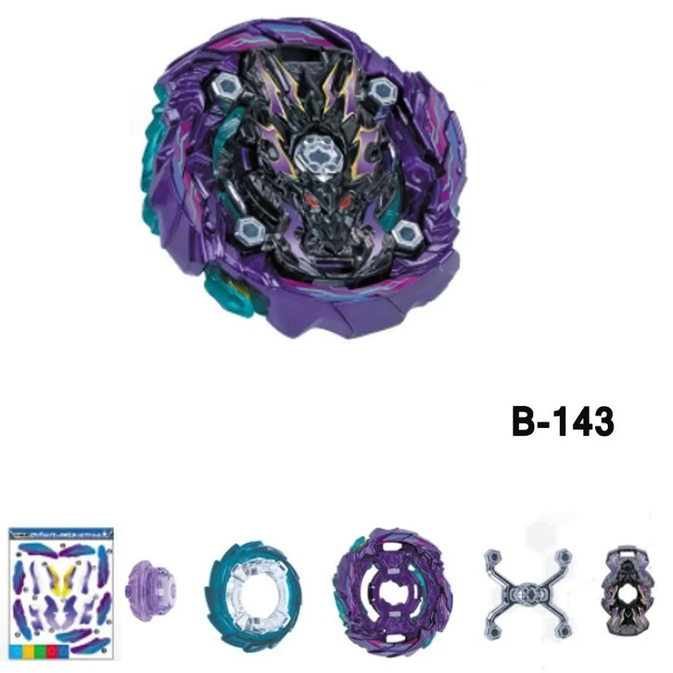 Пусковые установки Bey Bay Burst B 122 B143 B139 игрушки Арена лезвия Bables Fafnir Металл Fusion лучший боевой гироскоп отправить для мальчиков детей - Цвет: B143