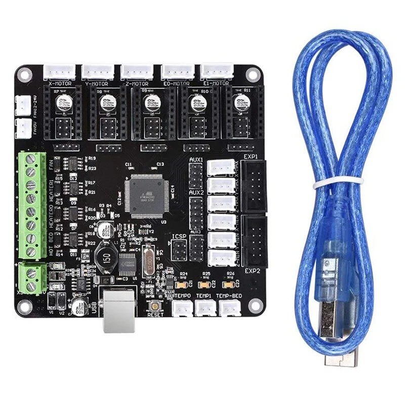 Bigtreetech Kfb 3 0 3D плата управления совместима с Ramps1.4/Mega2560/A4988/Drv8825/Tmc2100 Драйвер