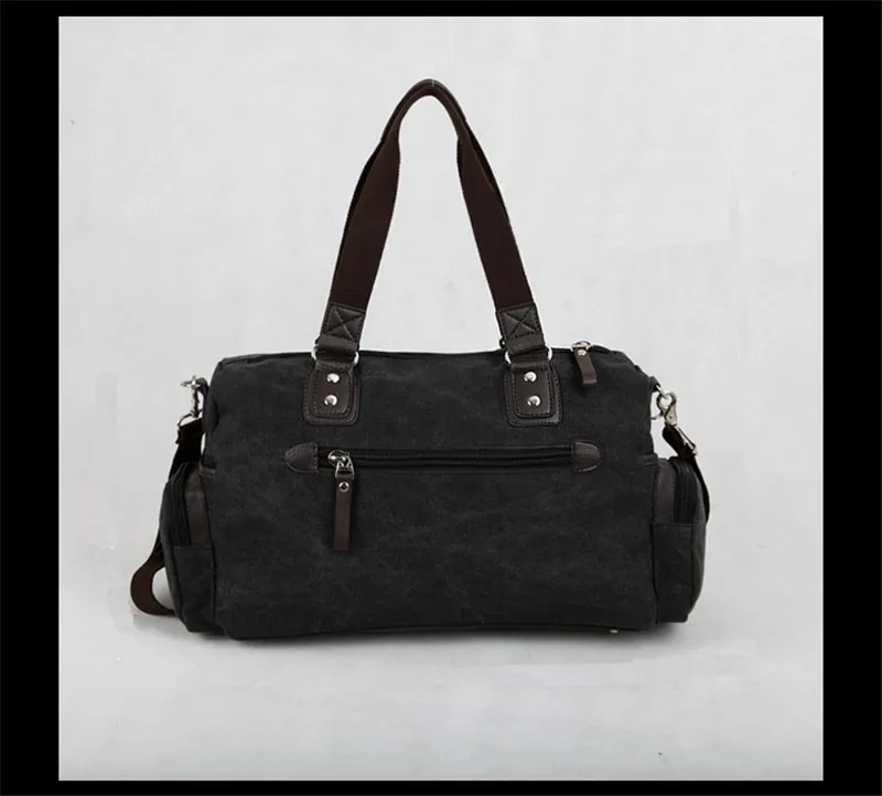 Новая модная холщовая мужская сумка для багажа в стиле милитари мужские дорожные