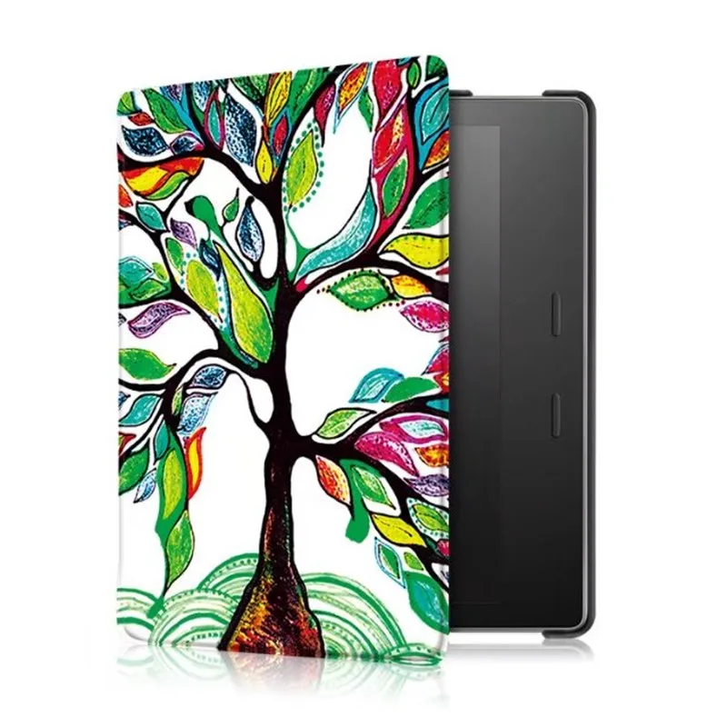 Для Amazon Kindle Oasis 2017 Tablet Ereader ультра тонкий цветной деловой PU кожаный магнитный