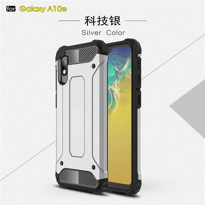 Чехол для samsung Galaxy A20E A10E роскошный противоударный чехол для Galaxy A20E A10 A20 E Гибридный ПК силиконовый чехол Fundas