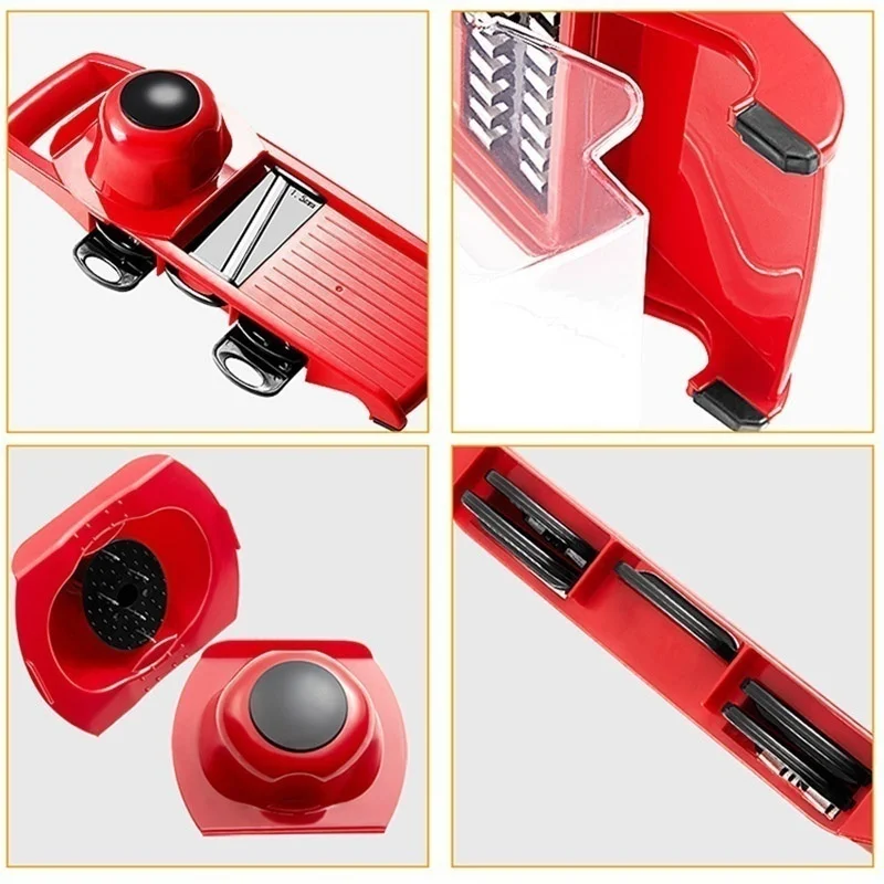 Креативный мандолин резак для овощей с лезвием из нержавеющей стали ручная