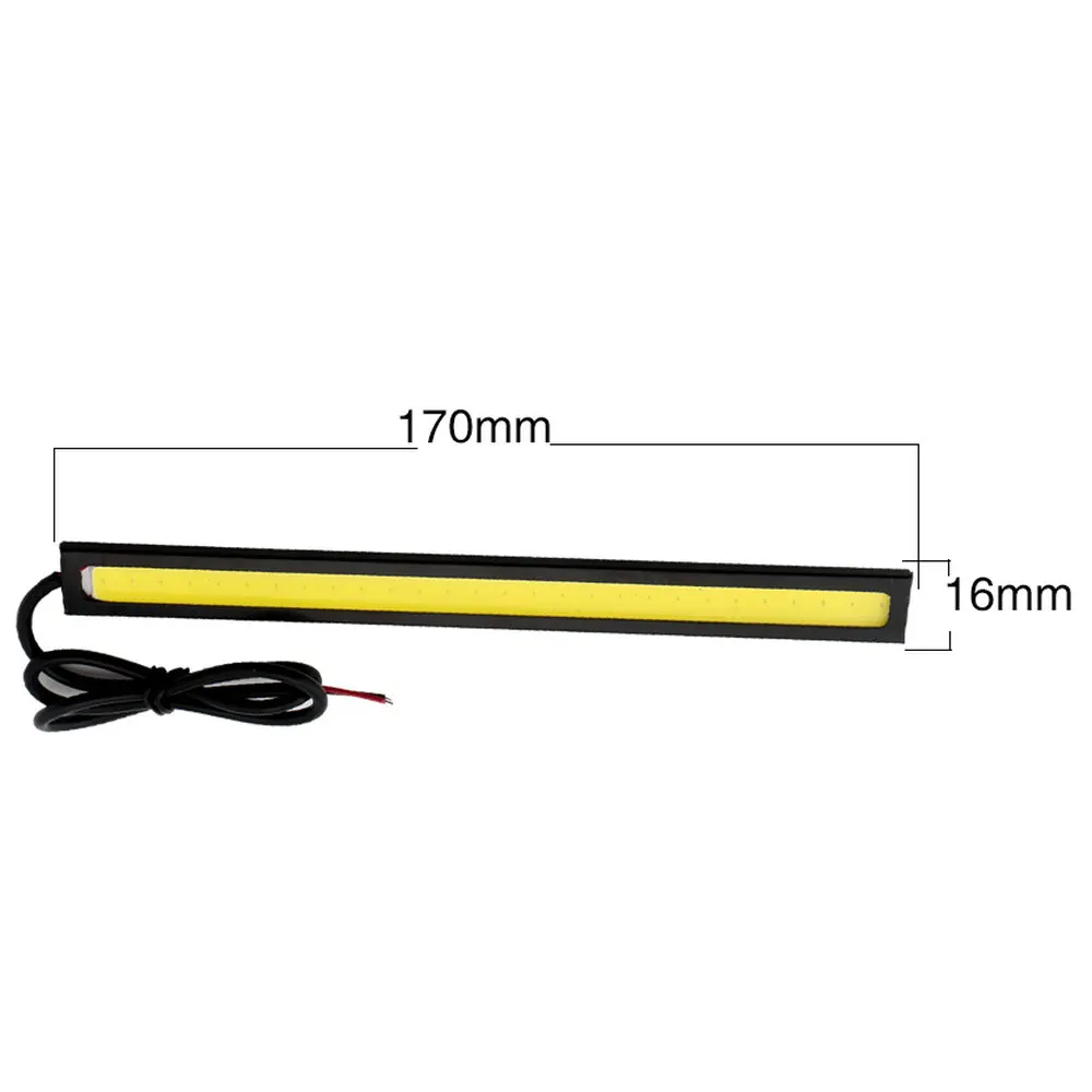 2 шт./лот 17 см DRL COB чипы 28 SMD Автомобильные фонари заднего хода для дневных ходовых