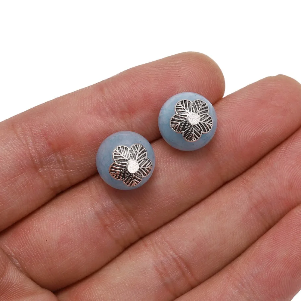 50pcs/Lot 9mm Antique Flower Bead Caps Metal End For Jewelry Making Findings Needlework Diy Accessories | Украшения и аксессуары