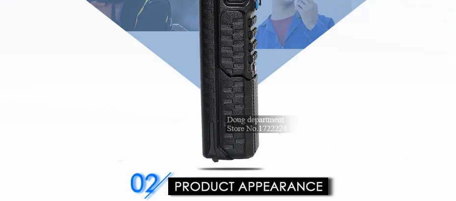 Baofeng UV-5R 3800mAh литий-ионный аккумулятор рация UHF 400-520MHz VHF 136-174MHz 5W двухдиапазонный UV5R двухстороннее радио