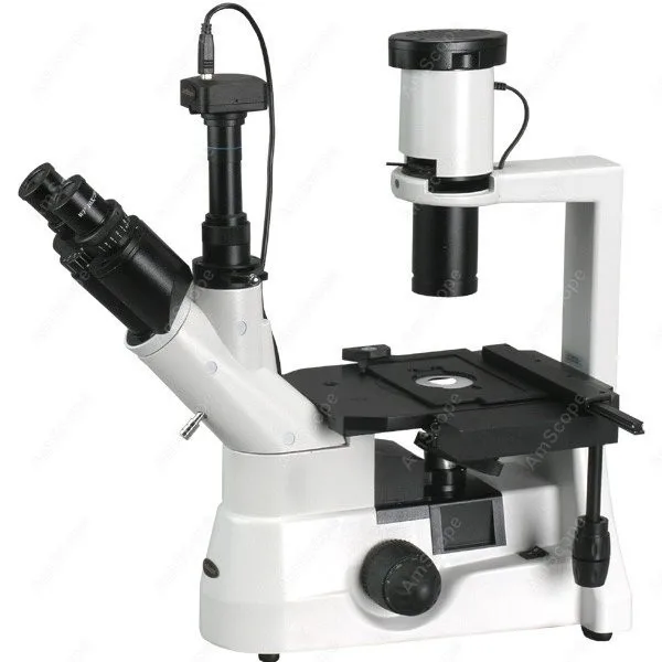 Инвертированный микроскоп план расстояния 40X 1000X с камерой 8 МП|microscope video|microscope andmicroscope glass |