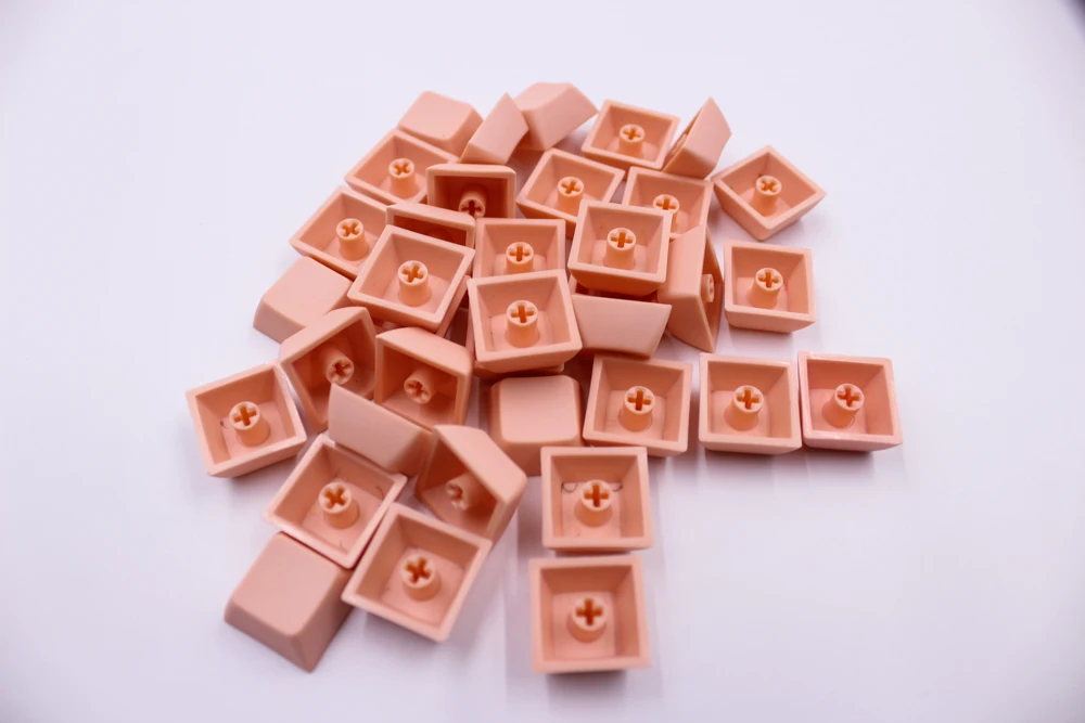 MP 1U XDAS ключи PBT пустой Keycap смешанный цвет Cherry MX Переключатель колпачки для проводной USB Механическая игровая клавиатура
