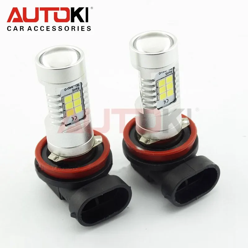 Супер яркий H8/H11/9006(HB4) светодиодный 21SMD автомобильный высокомощный светодиодный противотуманный светильник, автомобильный светильник, светодиодный светильник 850LM 6000K