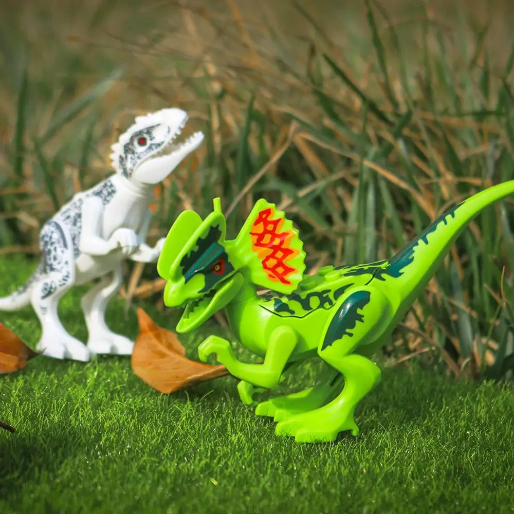 Одиночная продажа Динозавров Юрского периода модель парка фигурки строительные