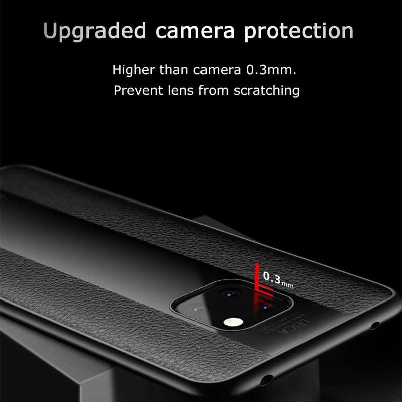 Роскошный деловой кожаный чехол для huawei P20 lite P10 plus Mate 20 pro 10 Honor 8X Nova 3 из