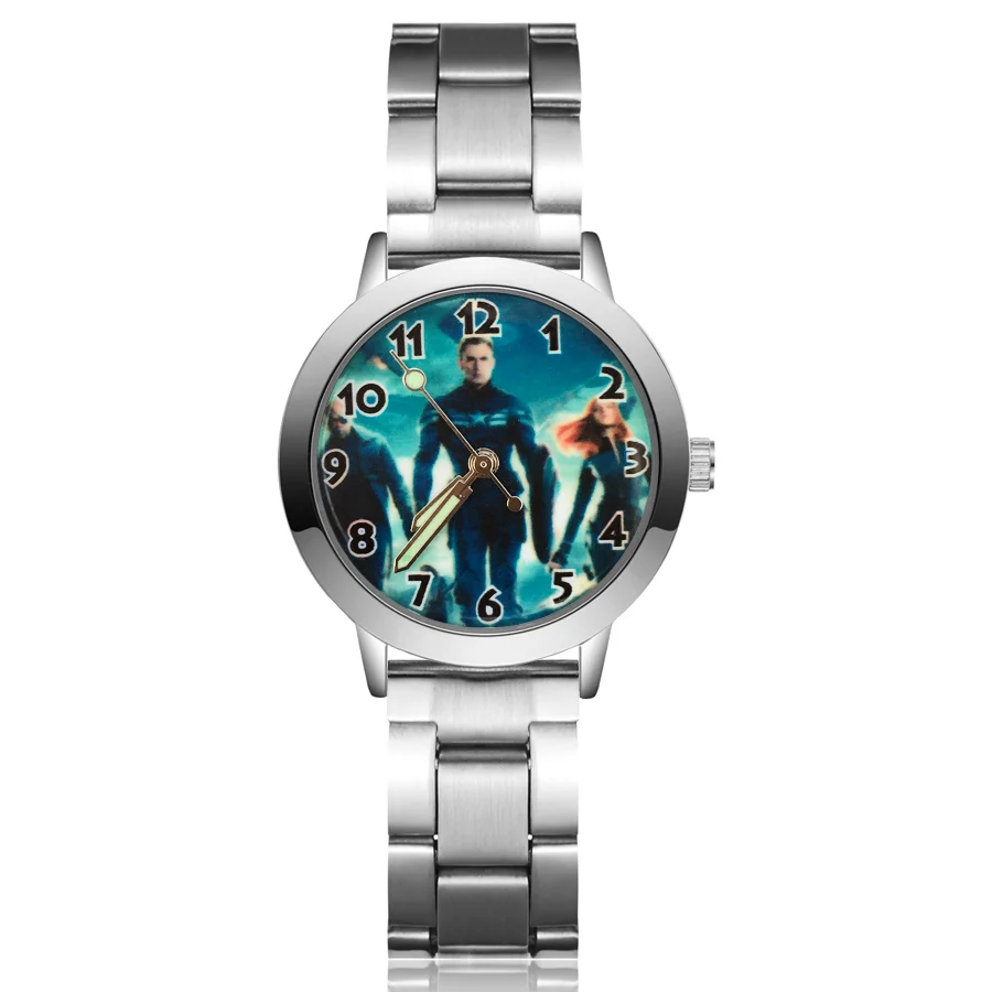 

Cute Cartoon pretty style Children's Watches Kids Student Girls boys Quartz Metal steel Wrist Watch JA139