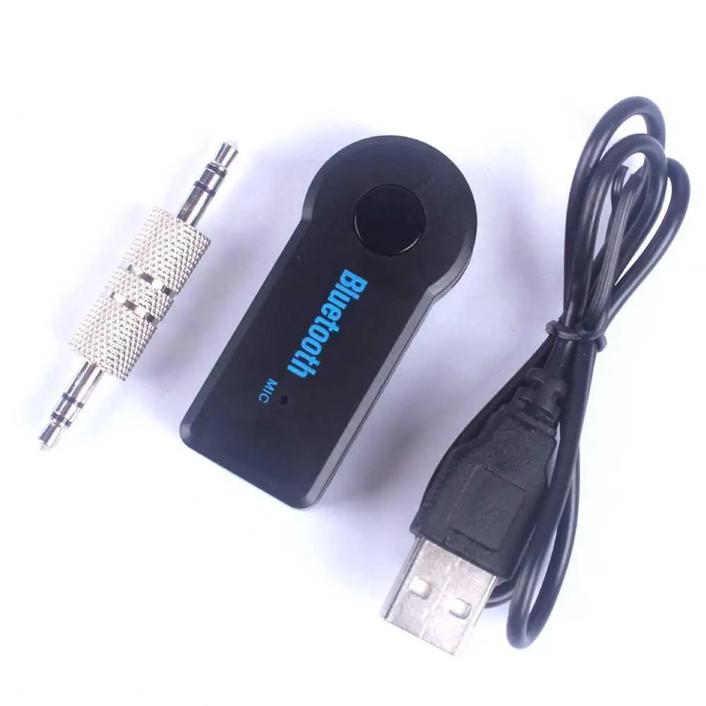 1 Bluetooth AUX мини аудио приемник Bluetooth передатчик 3,5 мм разъем для громкой связи Bluetooth автомобильный комплект Bluetooth аудио музыкальный адаптер - Название цвета: 1
