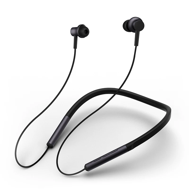 xiaomi воротник Bluetooth гарнитура двухканальный HIFI Молодежная версия BT4.1 водонепроницаемые беспроводные наушники гарнитура микрофон
