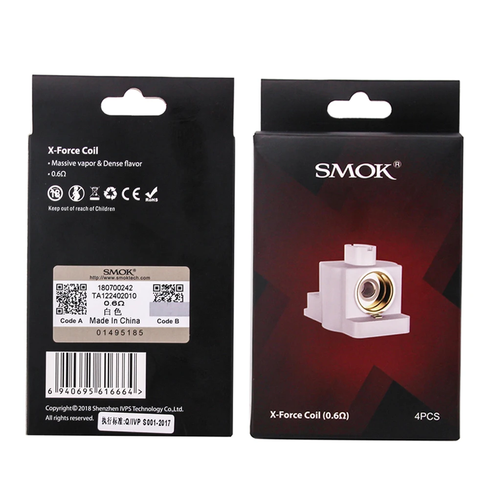 Оригинальная катушка SMOK X Force 0 6ом сердечник сопротивления XForce для испарителя X-Force