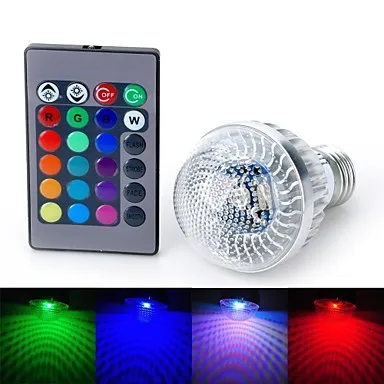 Бесплатная доставка Marsing E26/E27 5 Вт интегрированные LED 200-300 лм RGB/изменяющие цвет
