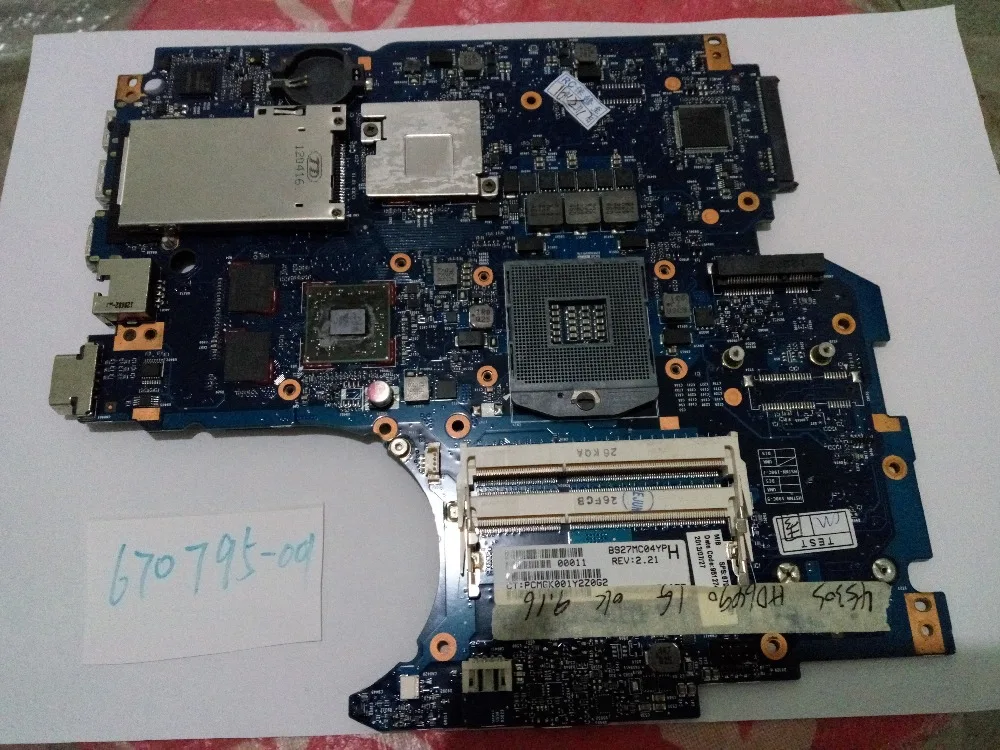 

670795-001 connect board connect with motherboard full test lap connect board