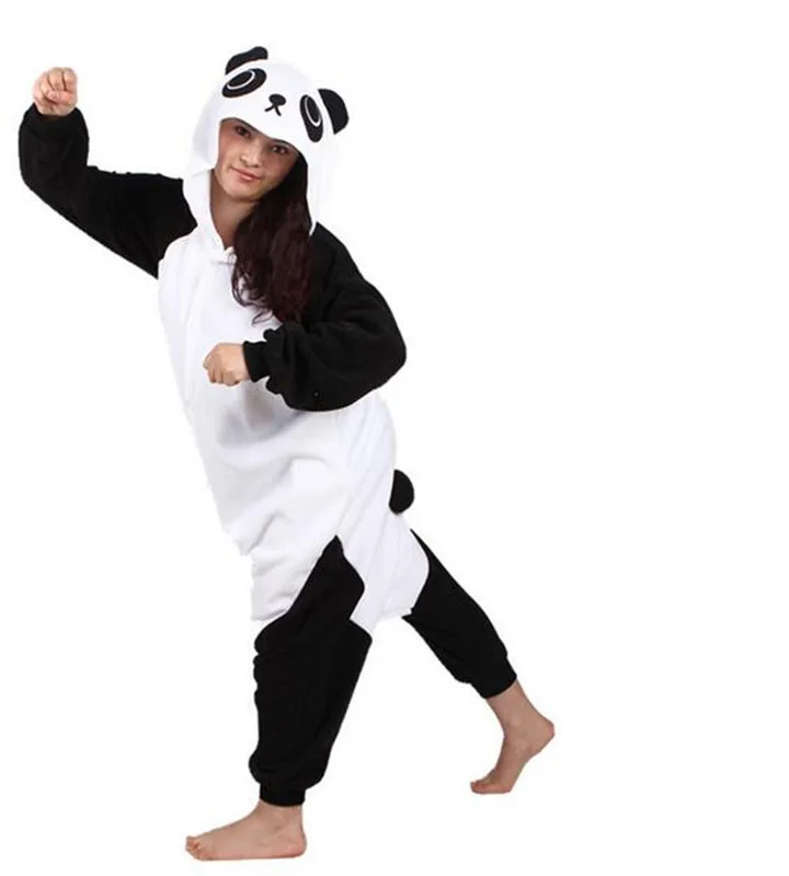New Adult Animal Panda Sleepsuit Cosplay Onesie Sleepwear Pajama For Women Unisex Pajamas Cartoon Anime Homewear Pyjamas | Тематическая