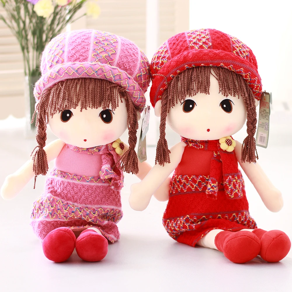 Милая мультяшная шапка-свитер 40 см высококачественная искусственная плюшевая