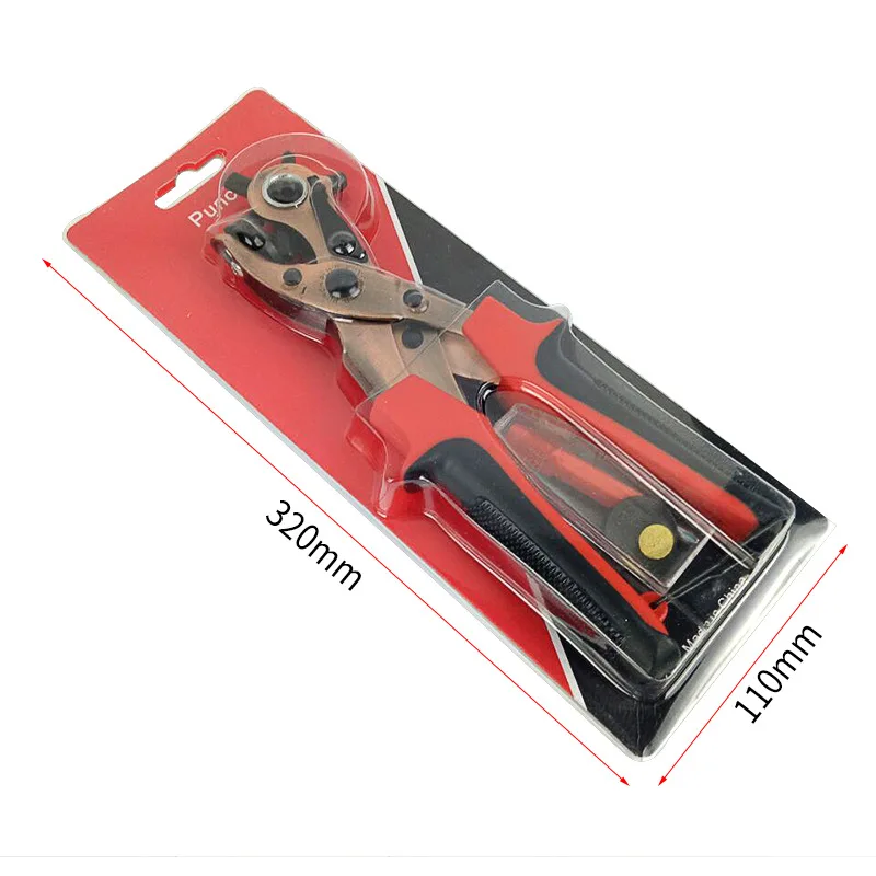 

Free shipping Heavy punching forceps Belt punching forceps punching pliers Belt puncher Hole digging pliers hand tools