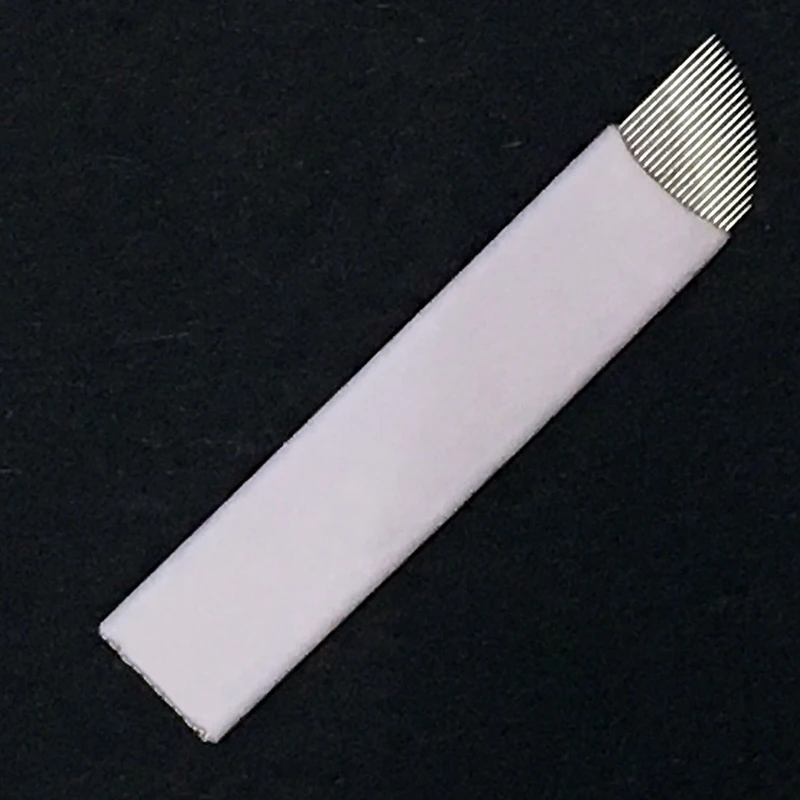 300P Перманентный макияж бровей 0 18 мм Flex тату иглы лезвие для 3D Microblading Ламина Agulhas
