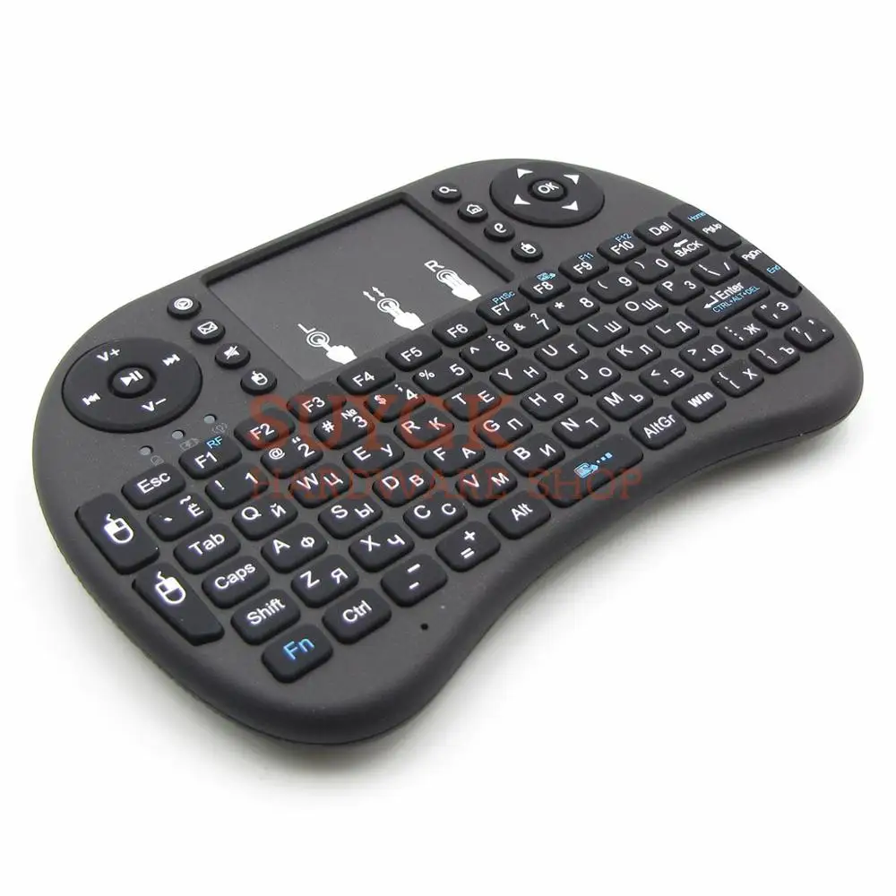 Raspberry PI 4 Модель B мини беспроводная клавиатура 2,4G сенсорный коврик Fly Air mouse из Raspberry PI 3 Model B+ plus Banana pi orange PI