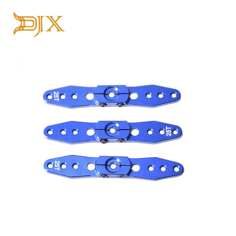 3 шт алюминиевый рулевой сервопривод рупорный рычаг 25T для 1/8 1/10 RC автомобилей Лодка обновленная часть