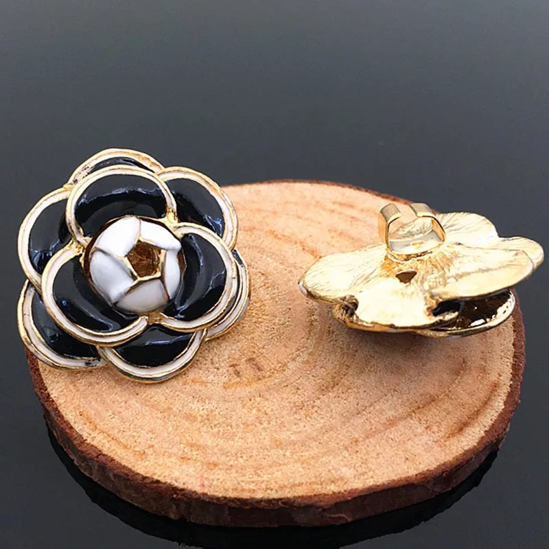 2016New 200 мм шт. 25 Камелия C хвостовиком кнопка для свадьбы украшения и DIY волос